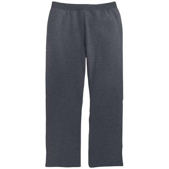 Hanes EcoSmart Open Leg Fleece Women's Sweatpants in Slate Heather | Large | Michaels®